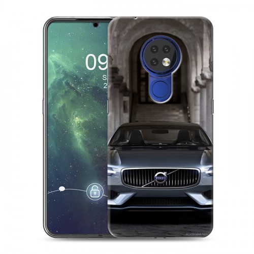 Дизайнерский силиконовый чехол для Nokia 6.2 Volvo