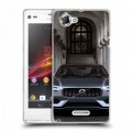 Дизайнерский пластиковый чехол для Sony Xperia L Volvo