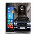 Дизайнерский пластиковый чехол для Microsoft Lumia 435 Volvo