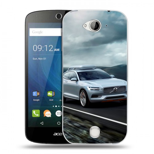 Дизайнерский силиконовый чехол для Acer Liquid Z530 Volvo