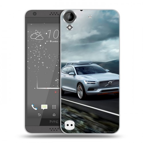 Дизайнерский пластиковый чехол для HTC Desire 530 Volvo