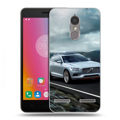 Дизайнерский пластиковый чехол для Lenovo K6 Volvo