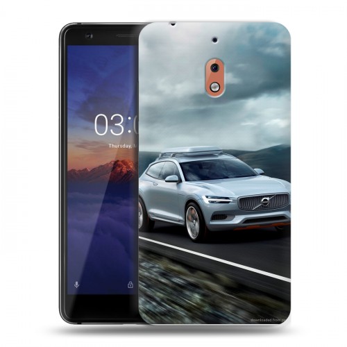 Дизайнерский силиконовый чехол для Nokia 2.1 Volvo