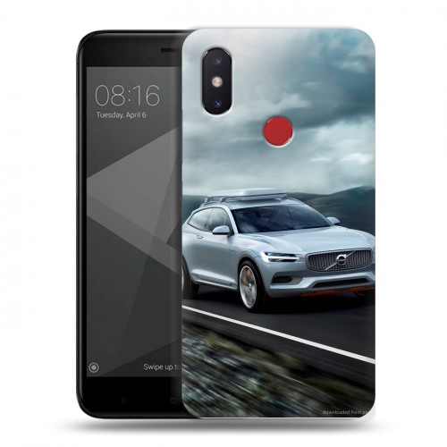 Дизайнерский пластиковый чехол для Xiaomi Mi8 SE Volvo