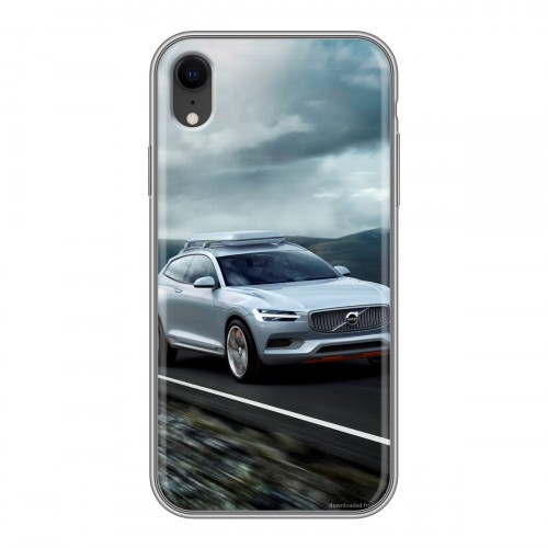 Дизайнерский силиконовый чехол для Iphone Xr Volvo