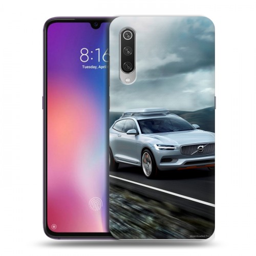 Дизайнерский силиконовый с усиленными углами чехол для Xiaomi Mi9 Volvo