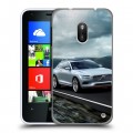 Дизайнерский пластиковый чехол для Nokia Lumia 620 Volvo