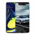 Дизайнерский пластиковый чехол для Samsung Galaxy A80 Volvo