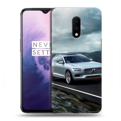 Дизайнерский пластиковый чехол для OnePlus 7 Volvo