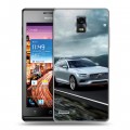 Дизайнерский пластиковый чехол для Huawei Ascend P1 Volvo