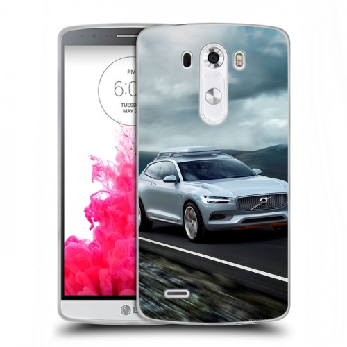 Дизайнерский силиконовый чехол для LG G3 (Dual-LTE) Volvo