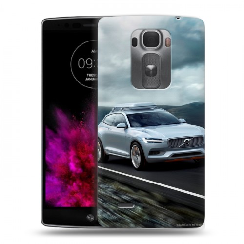 Дизайнерский пластиковый чехол для LG G Flex 2 Volvo