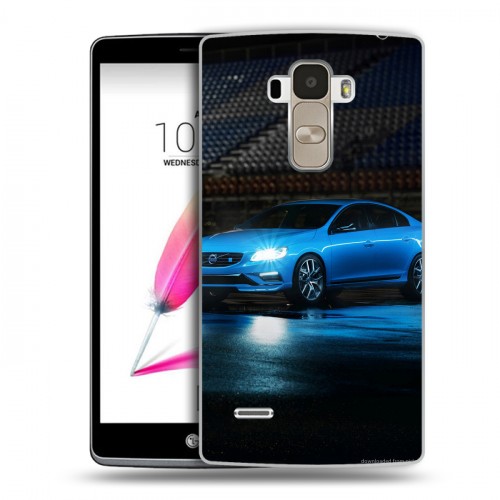 Дизайнерский пластиковый чехол для LG G4 Stylus Volvo