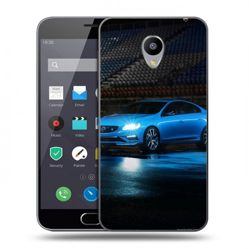 Дизайнерский пластиковый чехол для Meizu M2 Note Volvo