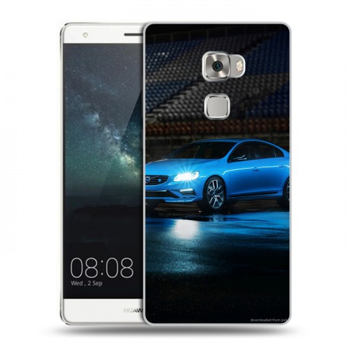 Дизайнерский пластиковый чехол для Huawei Mate S Volvo