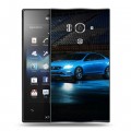 Дизайнерский пластиковый чехол для Sony Xperia acro S Volvo