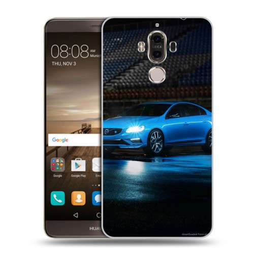 Дизайнерский пластиковый чехол для Huawei Mate 9 Volvo