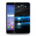 Дизайнерский пластиковый чехол для Huawei Y3 (2017) Volvo