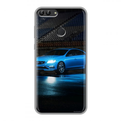 Дизайнерский силиконовый чехол для Huawei P Smart Volvo