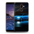 Дизайнерский пластиковый чехол для Nokia 7 Plus Volvo