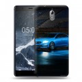 Дизайнерский пластиковый чехол для Nokia 3.1 Volvo