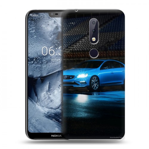 Дизайнерский силиконовый чехол для Nokia 6.1 Plus Volvo