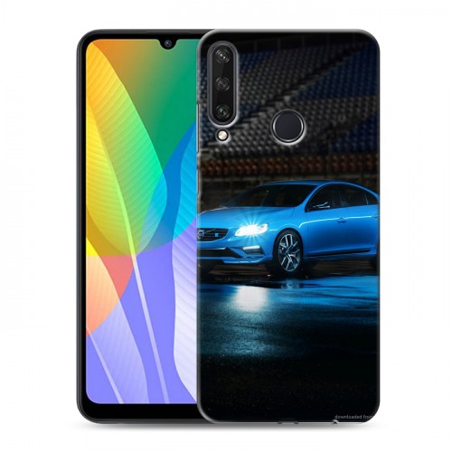 Дизайнерский пластиковый чехол для Huawei Y6p Volvo