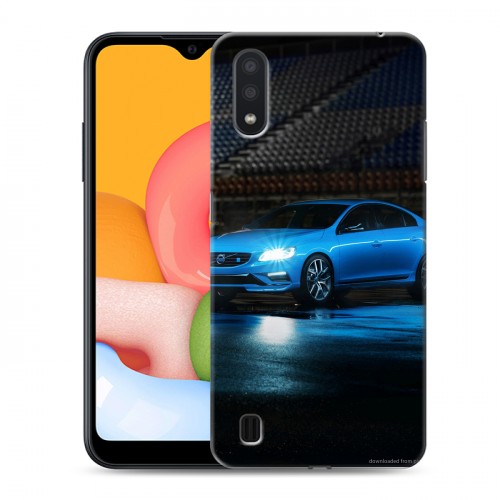 Дизайнерский силиконовый чехол для Samsung Galaxy M01 Volvo