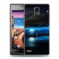 Дизайнерский пластиковый чехол для Huawei Ascend P1 Volvo