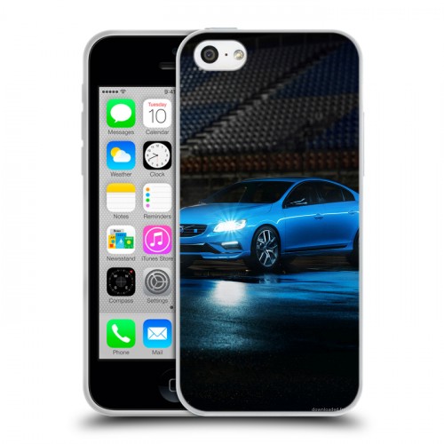 Дизайнерский пластиковый чехол для Iphone 5c Volvo