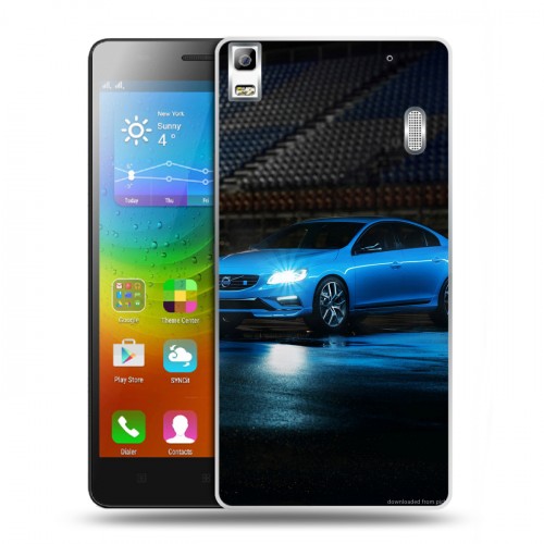 Дизайнерский пластиковый чехол для Lenovo A7000 Volvo