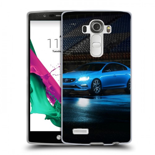 Дизайнерский пластиковый чехол для LG G4 Volvo