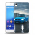 Дизайнерский пластиковый чехол для Sony Xperia Z3+ Volvo