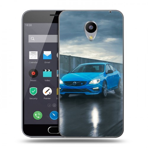 Дизайнерский пластиковый чехол для Meizu M2 Note Volvo