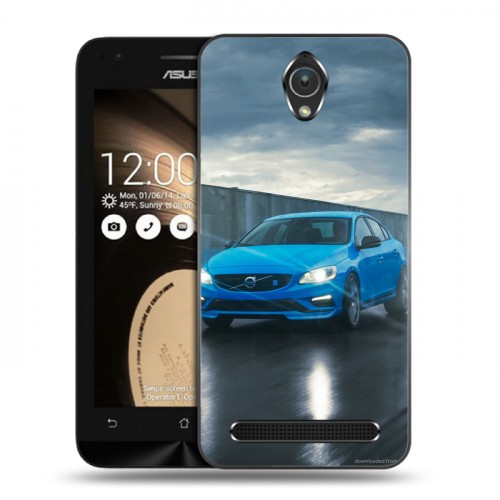 Дизайнерский пластиковый чехол для ASUS Zenfone Go Volvo