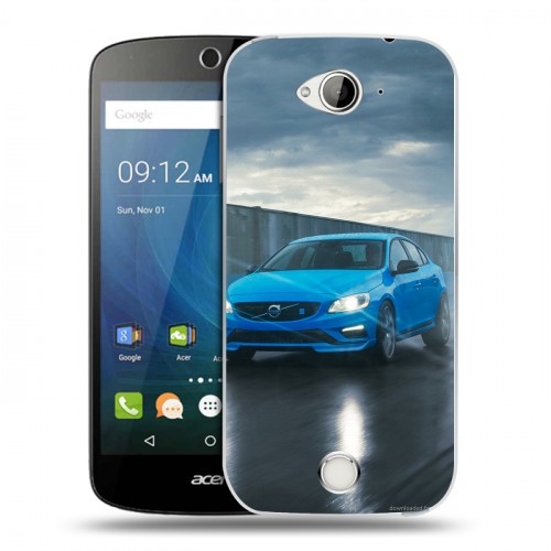 Дизайнерский силиконовый чехол для Acer Liquid Z530 Volvo