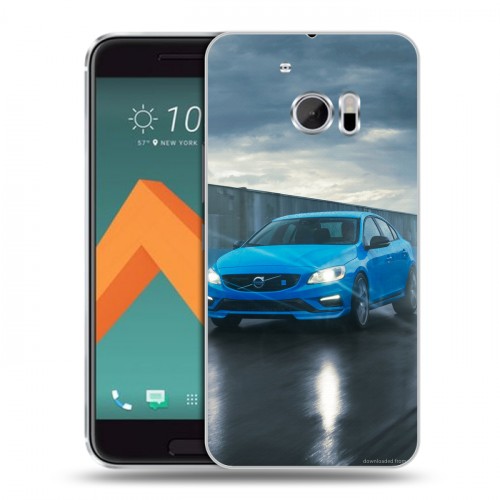 Дизайнерский пластиковый чехол для HTC 10 Volvo