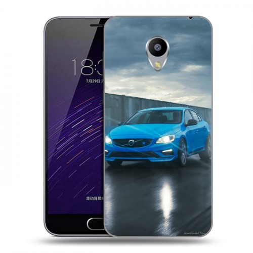 Дизайнерский силиконовый чехол для Meizu M3s Mini Volvo