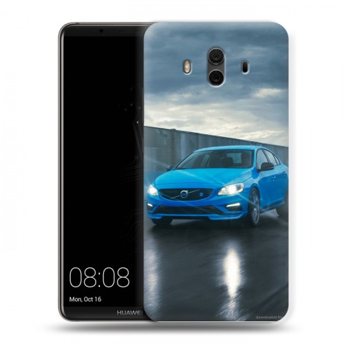 Дизайнерский пластиковый чехол для Huawei Mate 10 Volvo