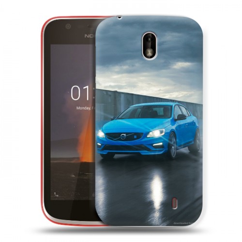 Дизайнерский пластиковый чехол для Nokia 1 Volvo