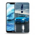 Дизайнерский силиконовый чехол для Nokia 5.1 Plus Volvo