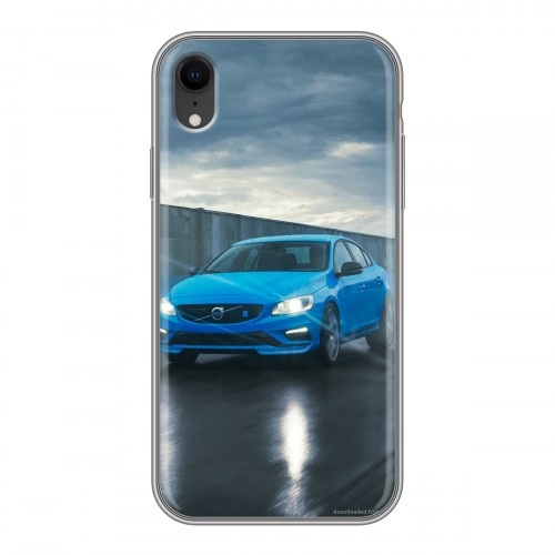 Дизайнерский пластиковый чехол для Iphone Xr Volvo