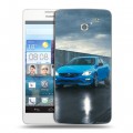 Дизайнерский пластиковый чехол для Huawei Ascend D2 Volvo