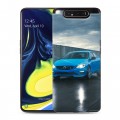 Дизайнерский пластиковый чехол для Samsung Galaxy A80 Volvo