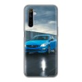 Дизайнерский силиконовый с усиленными углами чехол для Realme 6 Volvo