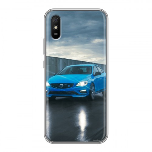 Дизайнерский силиконовый чехол для Xiaomi RedMi 9A Volvo