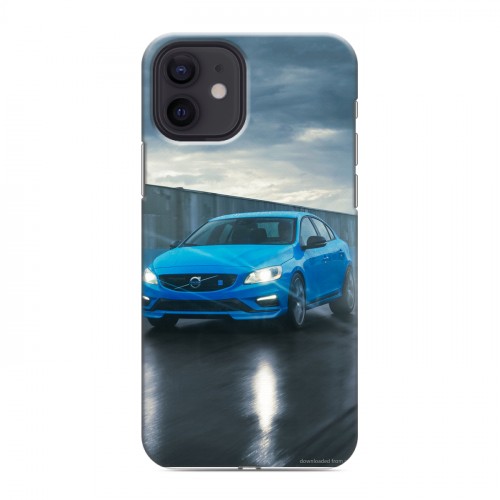 Дизайнерский силиконовый чехол для Iphone 12 Volvo