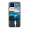 Дизайнерский пластиковый чехол для Realme 8 Volvo