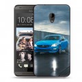 Дизайнерский пластиковый чехол для HTC Desire 700 Volvo