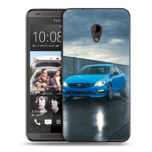 Дизайнерский пластиковый чехол для HTC Desire 700 Volvo